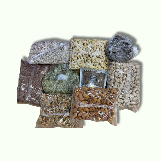 Nuts and seeds box