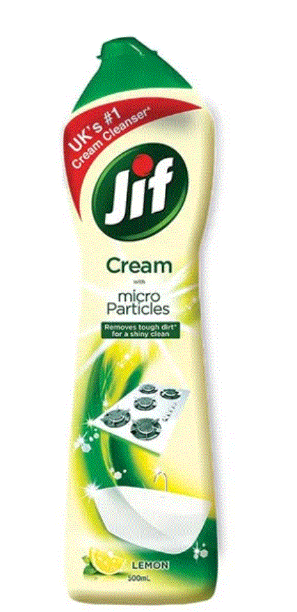 Jif Cream Micro Particles 500ml Lemon