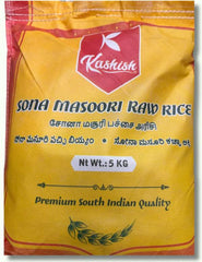 Kashish Sona Masoori Raw Rice 5Kg
